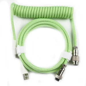 Câble de clavier custom simple USB Type-C Vert
