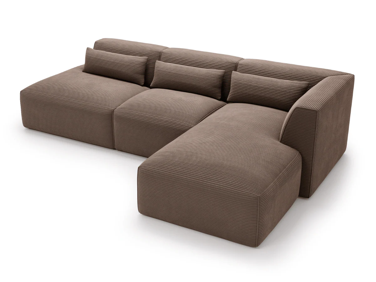 Canapé d'angle Concorde en velours côtelé CONCORDE – Image 4