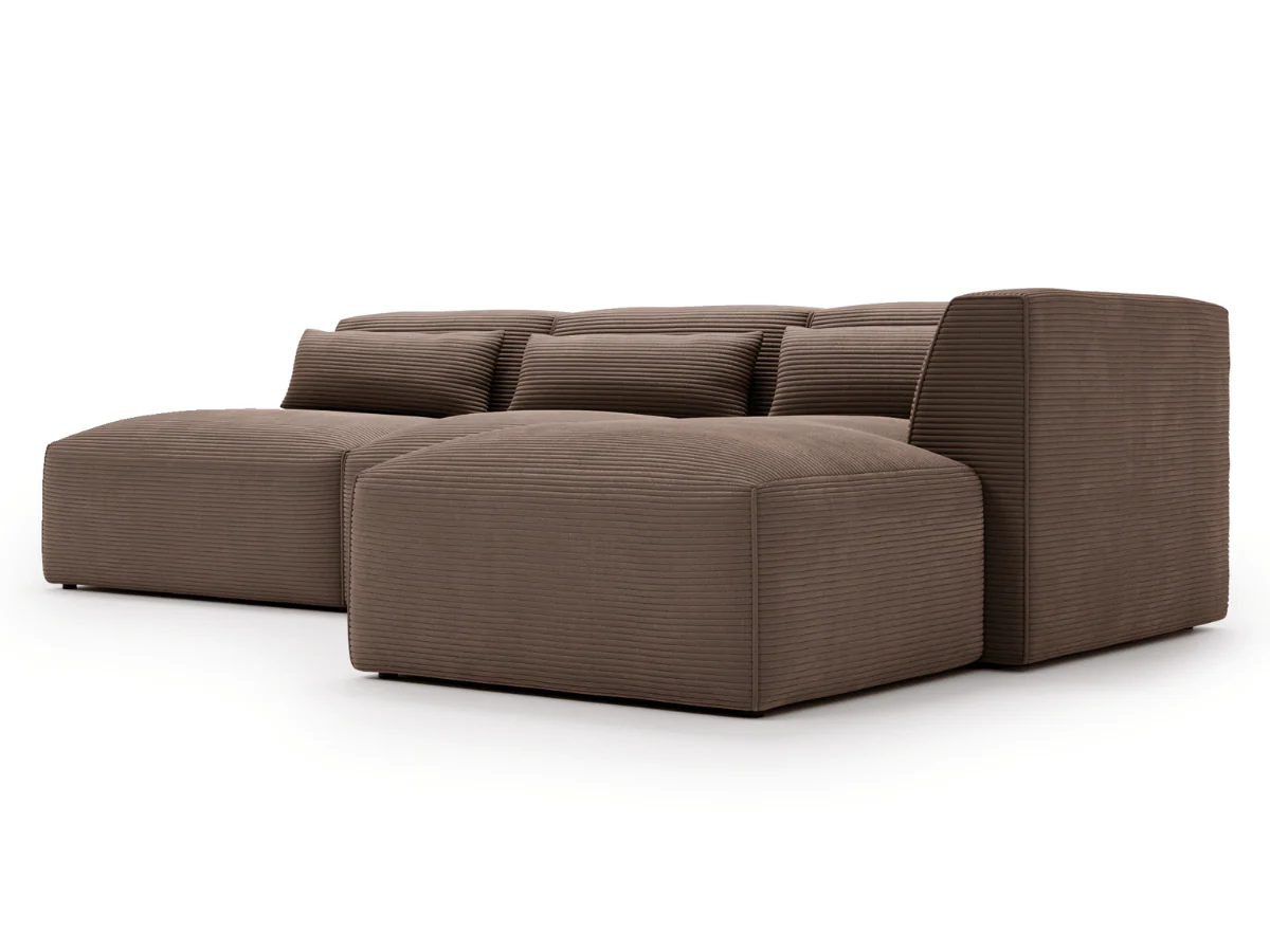 Canapé d'angle Concorde en velours côtelé CONCORDE – Image 5