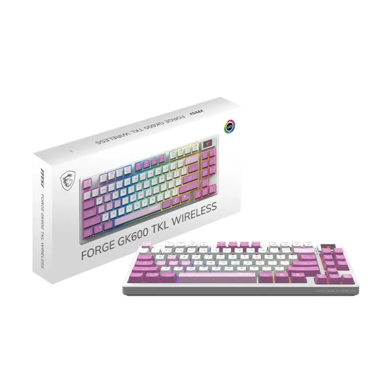 MSI FORGE GK600 TKL W VIOLET FR – Image 6