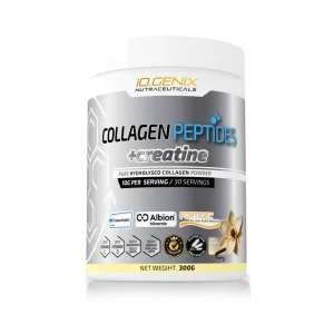 Collagen Peptides + Creatine (Fortigel®, Creavitalis®, Albion®)