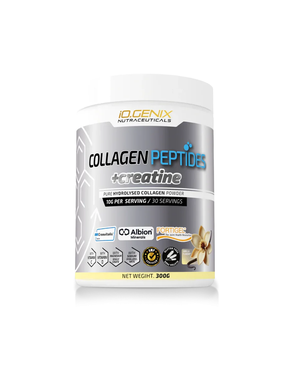Collagen Peptides + Creatine (Fortigel®, Creavitalis®, Albion®)
