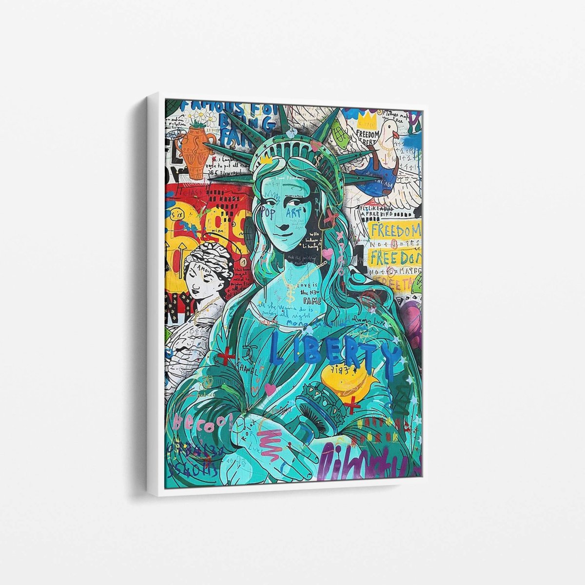 Tableau Pop Art "Liberty" – Image 4