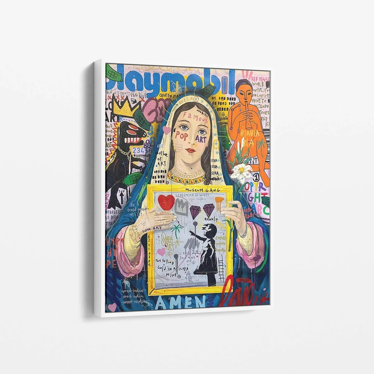 Tableau Pop Art "Museum Gang" – Image 6