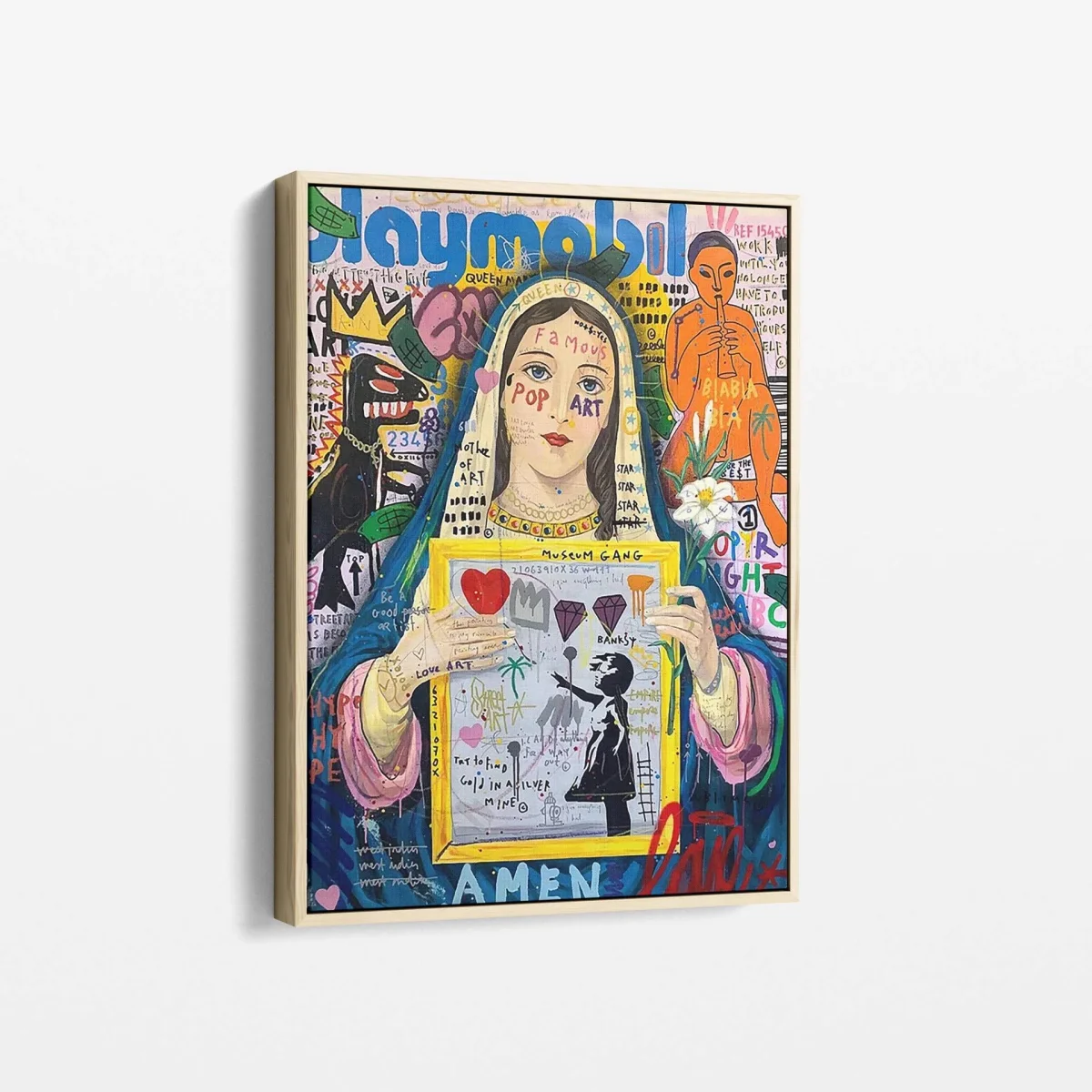 Tableau Pop Art "Museum Gang" – Image 4