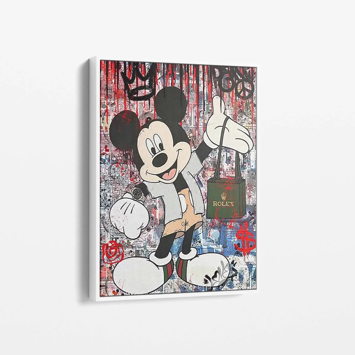 Tableau Pop Art "Mickey de Luxe" – Image 6