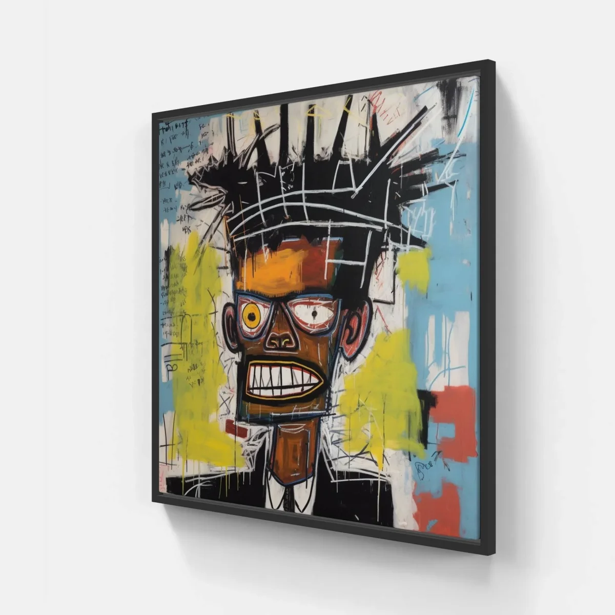 Dynamic Basquiat Canvas – Image 3