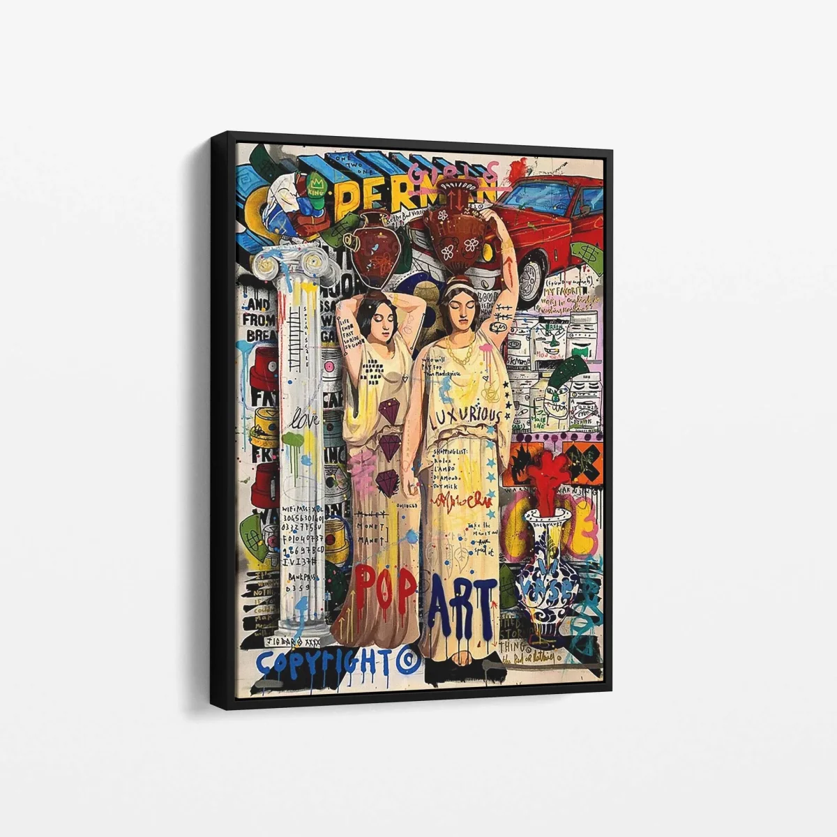 Tableau Pop Art "Luxurious Life" – Image 3