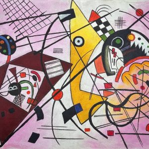 Ligne Continue par Wassily Kandinsky - Tableau reproduction