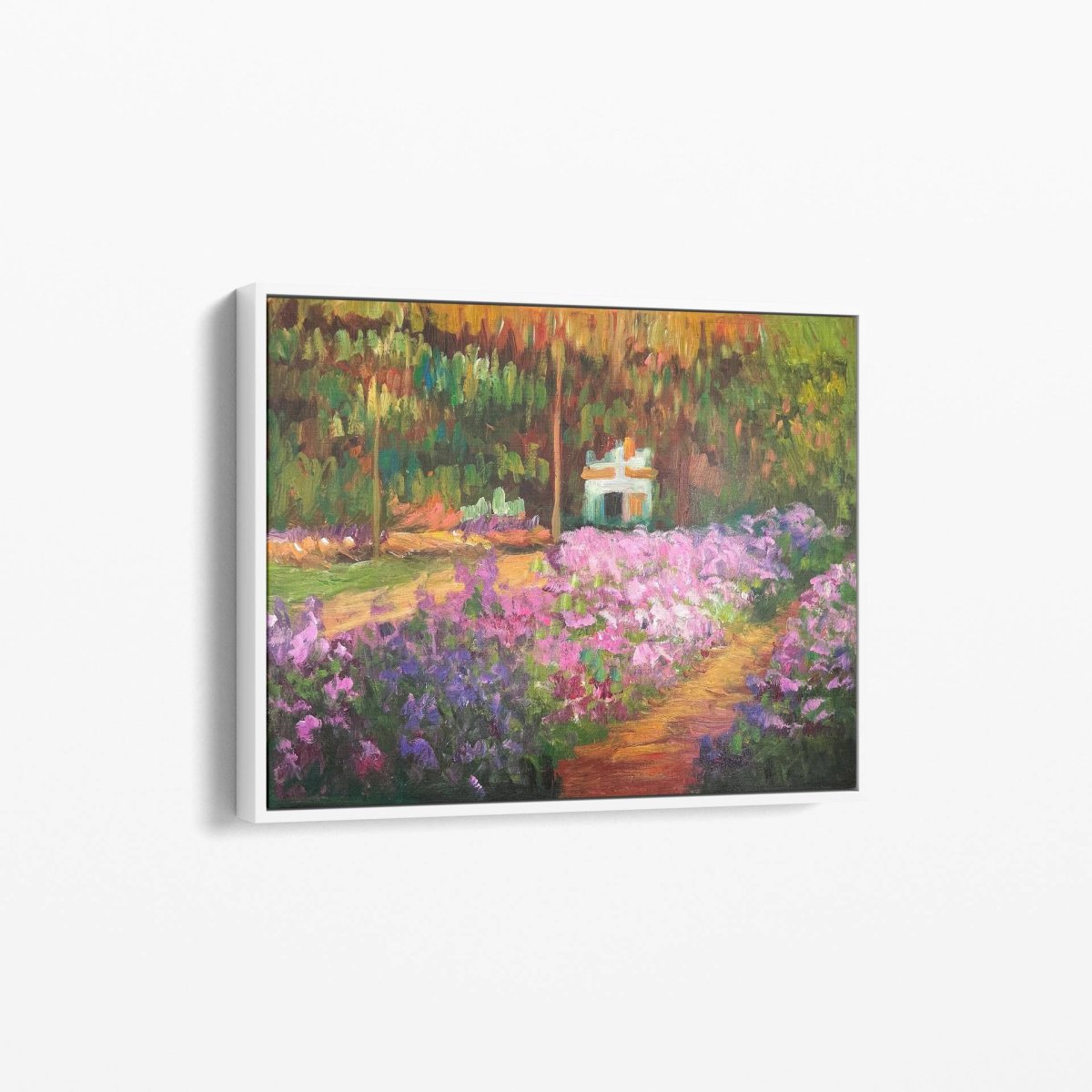 Iris dans le Jardin de Monet par Claude Monet - Reproduction Peinture à l'Huile – Image 4