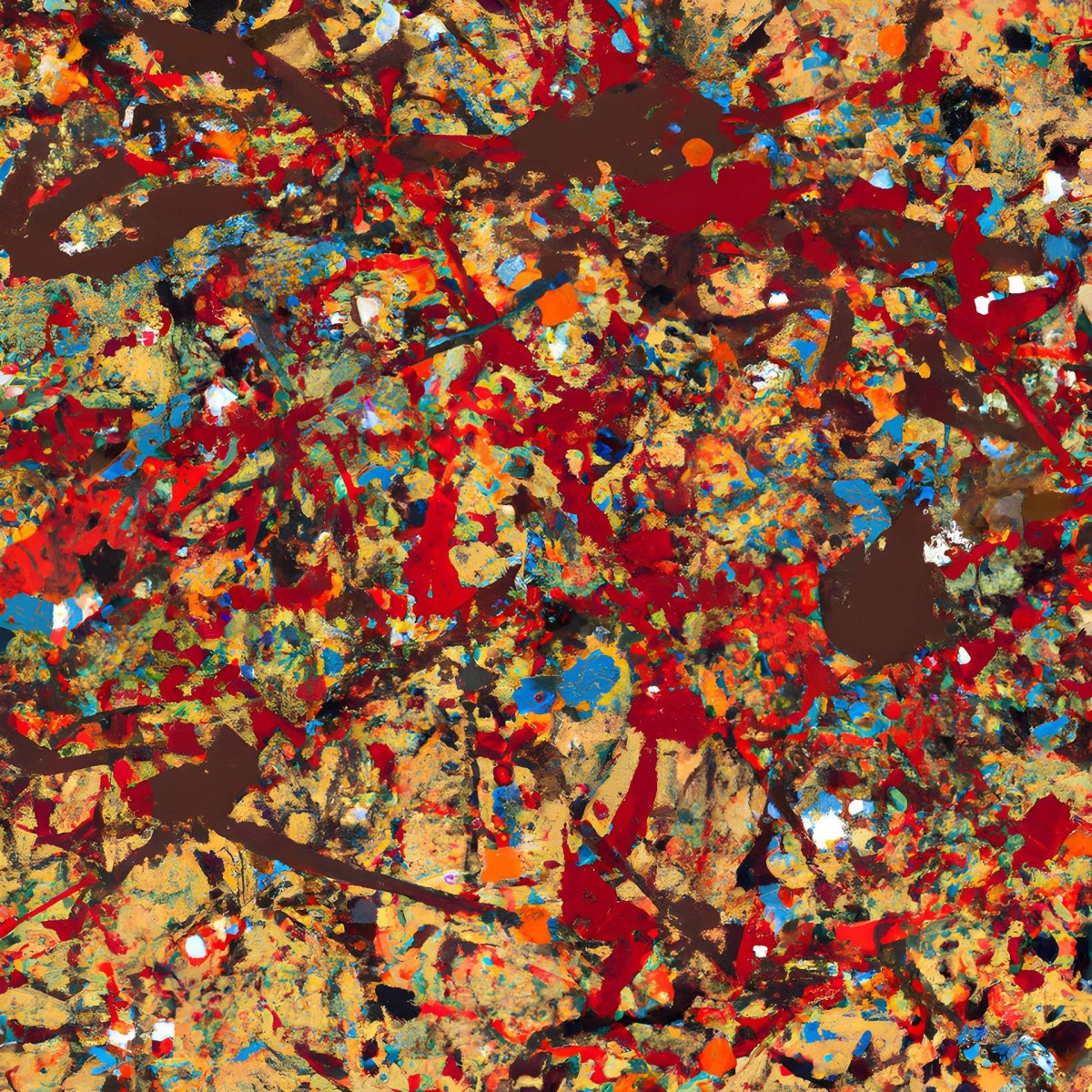 Pollock painting – Image 2