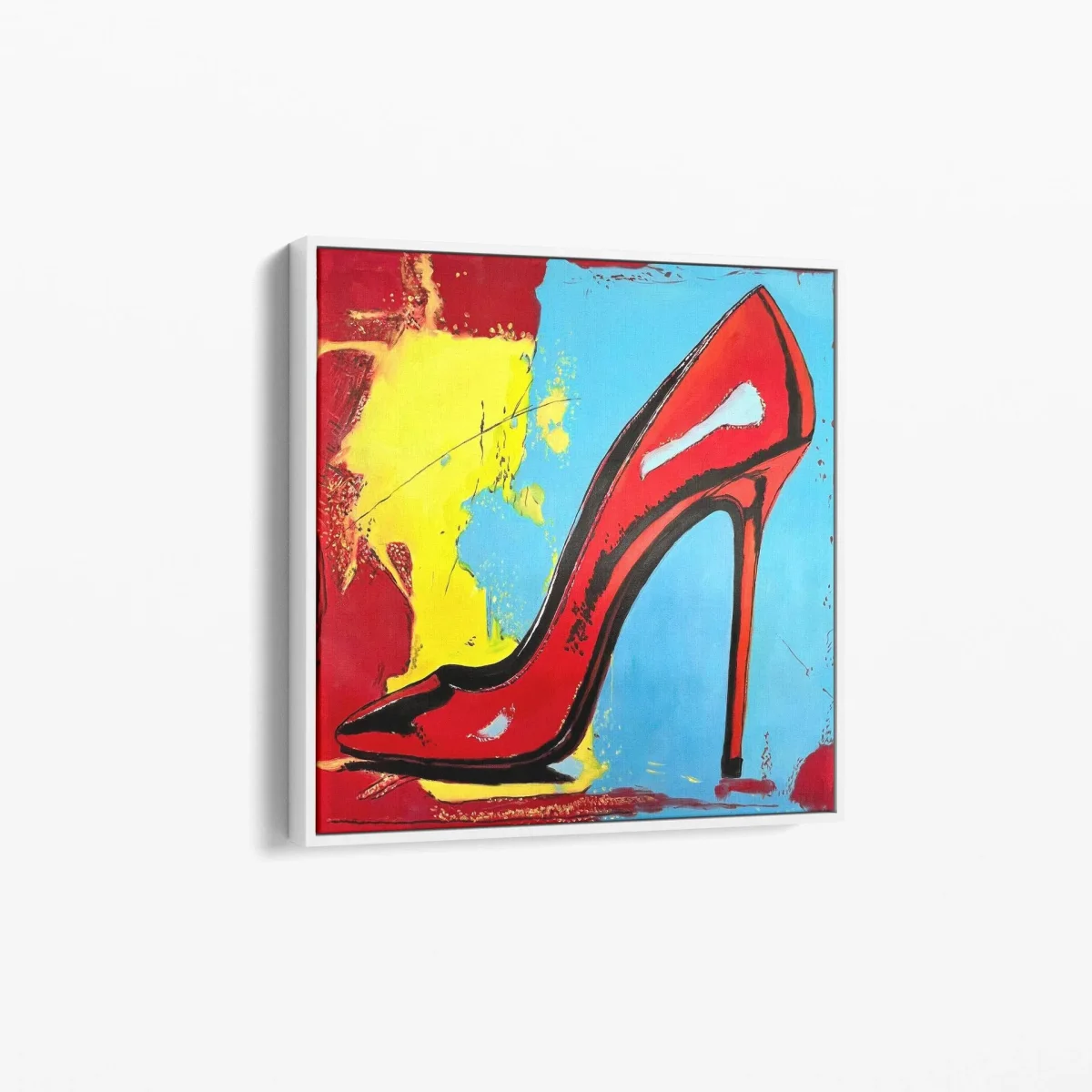 Glamour Woman Shoes Tableau Abstrait – Image 4