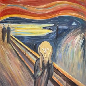 Le Cri (Skriket) par Edvard Munch - Tableau reproduction