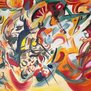 Composition VII par Wassily Kandinsky - Tableau reproduction
