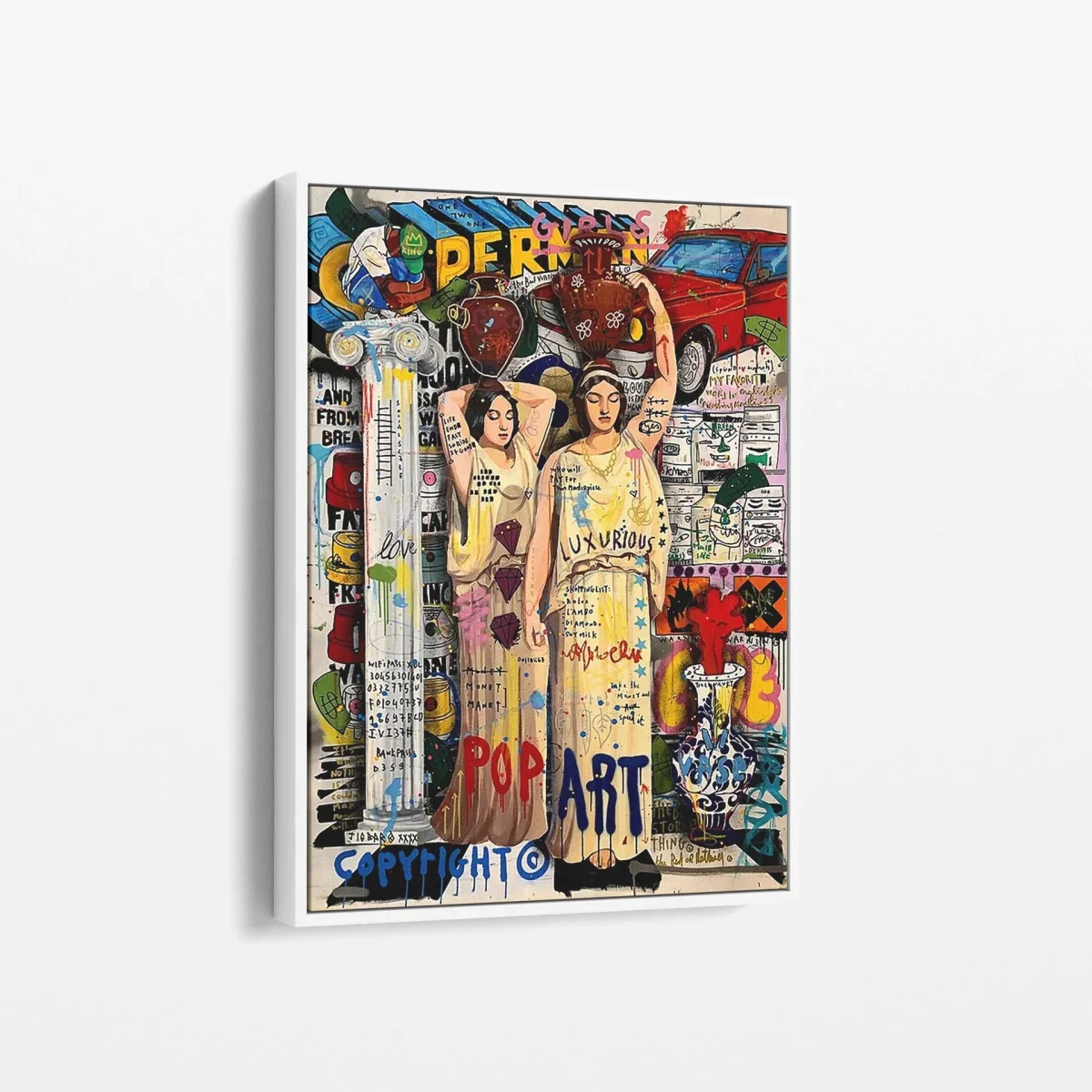 Tableau Pop Art "Luxurious Life" – Image 4