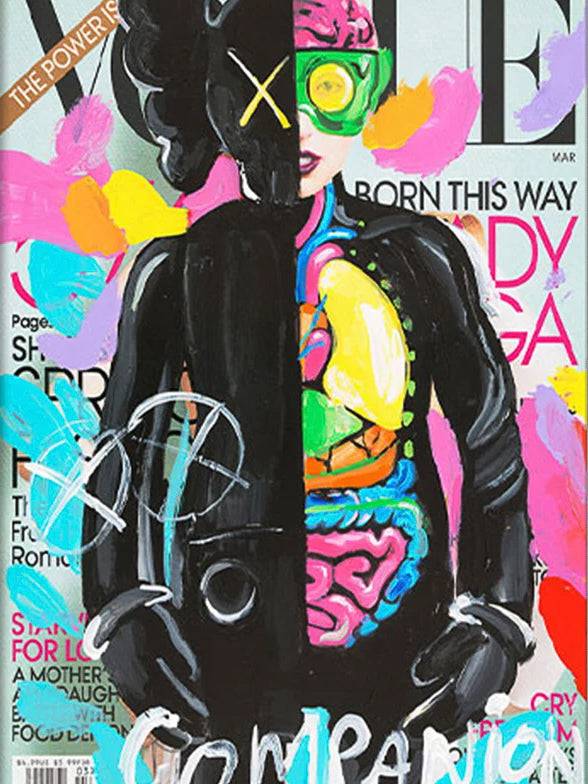 Tableau Pop Art "Companion Vogue" – Image 2