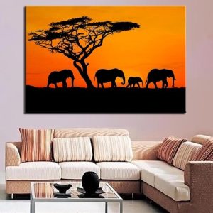 ÉLÉPHANTS SAUVAGES