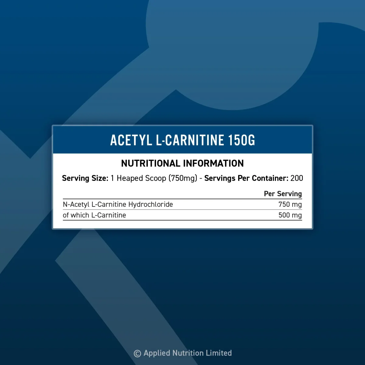 Acetyl L-Carnitine – Image 3