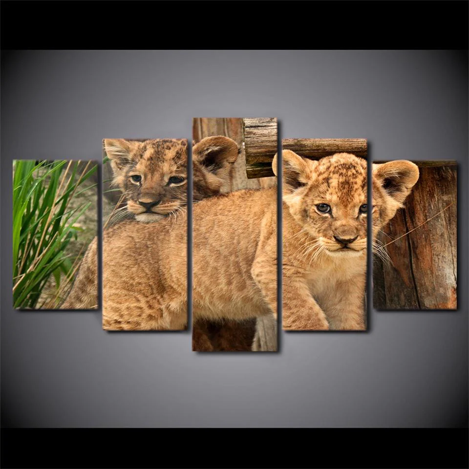 Tableau lionceaux – Image 3