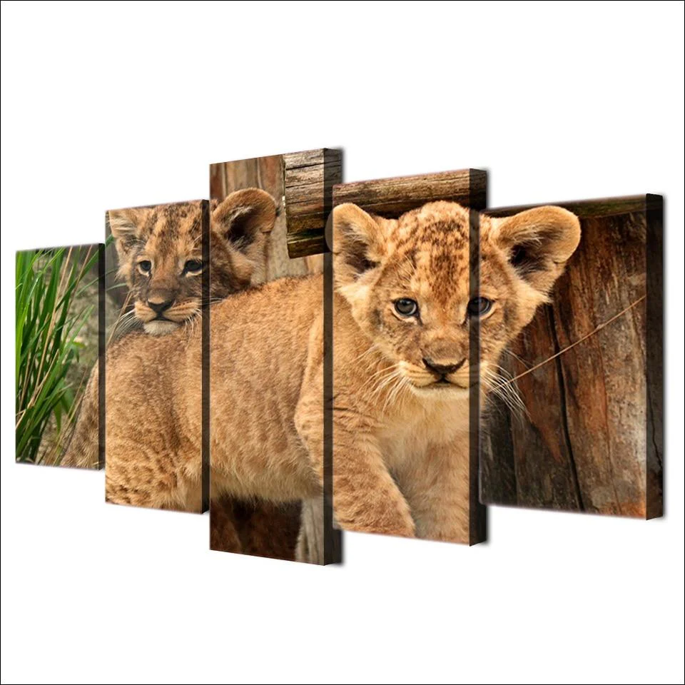 Tableau lionceaux – Image 4