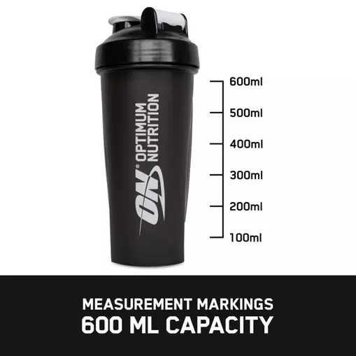Shaker - 600ml Jet Black – Image 3