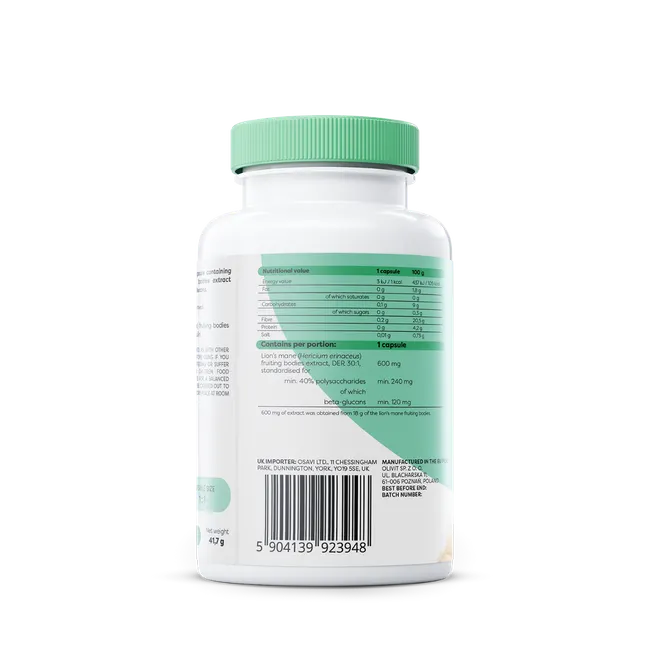 Lion’s Mane 600 mg – Image 3