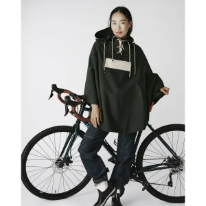 Cape de pluie LOU - Vert bouteille