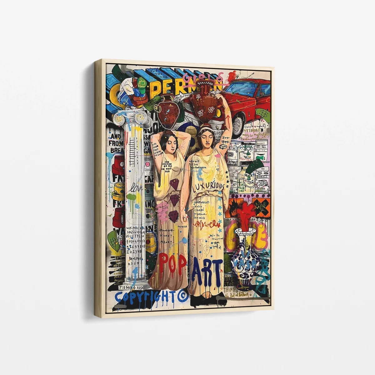 Tableau Pop Art "Luxurious Life" – Image 5