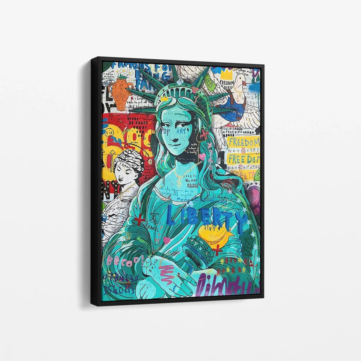 Tableau Pop Art "Liberty" – Image 3
