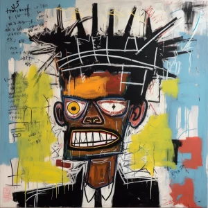 Dynamic Basquiat Canvas
