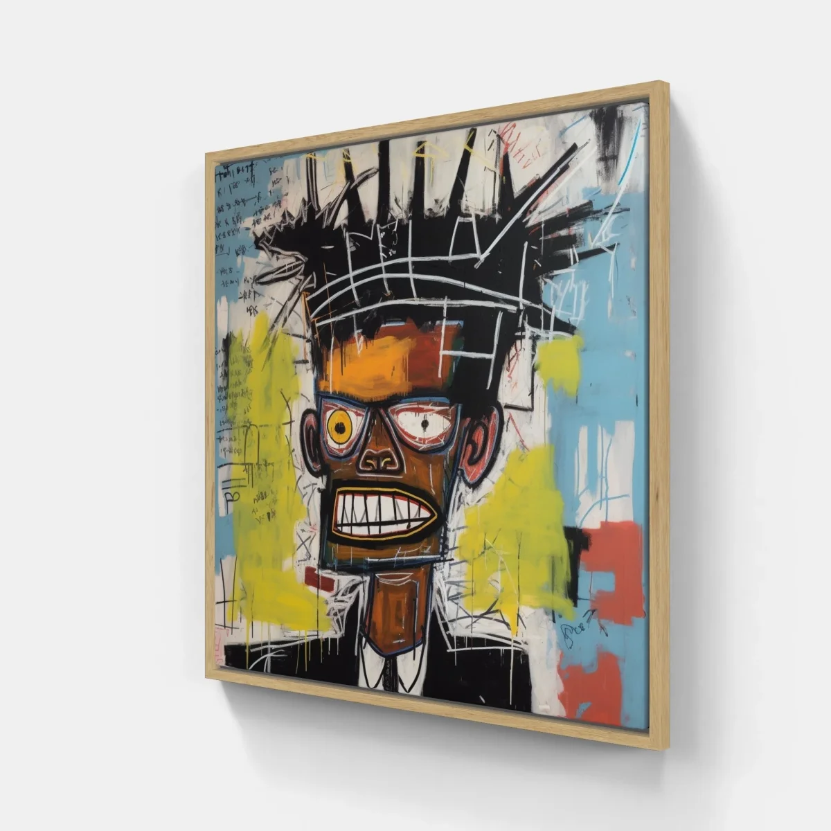 Dynamic Basquiat Canvas – Image 6