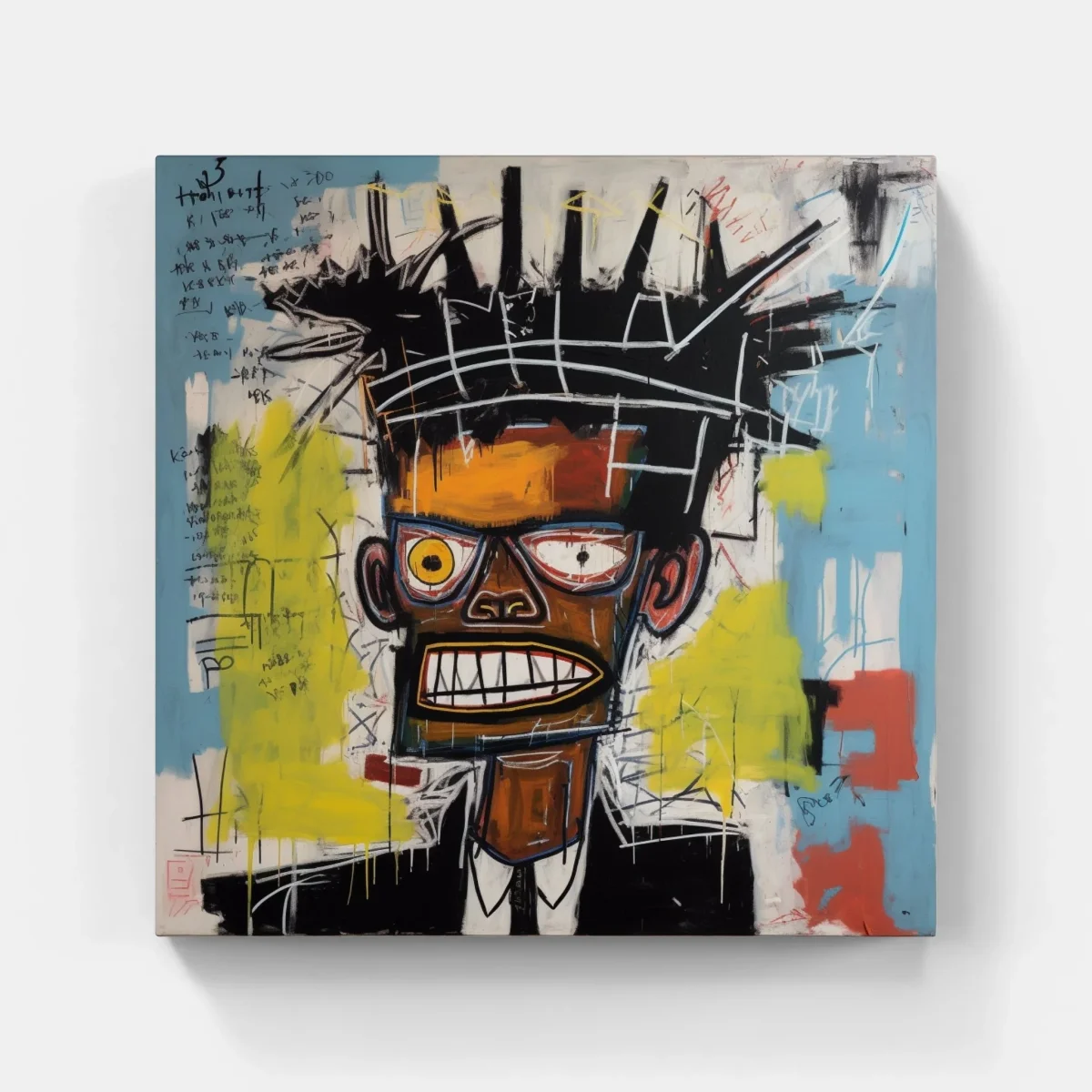 Dynamic Basquiat Canvas – Image 7