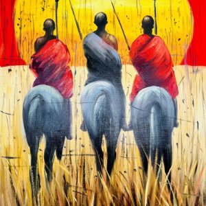 Fire Dance Tableau Africain