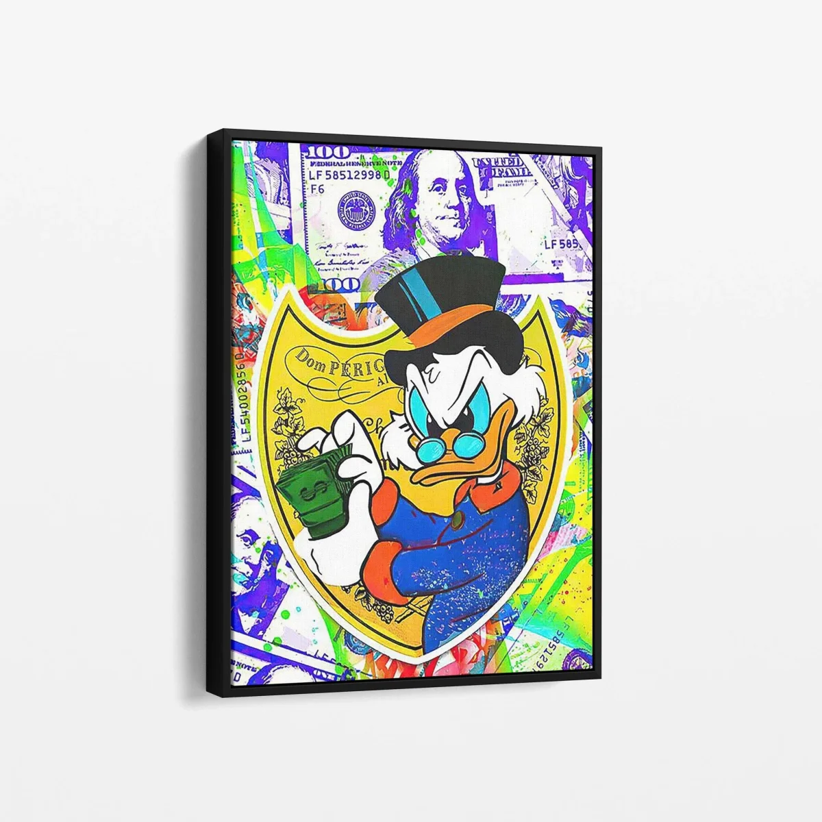 Tableau Pop Art "Fortune Canard" – Image 3