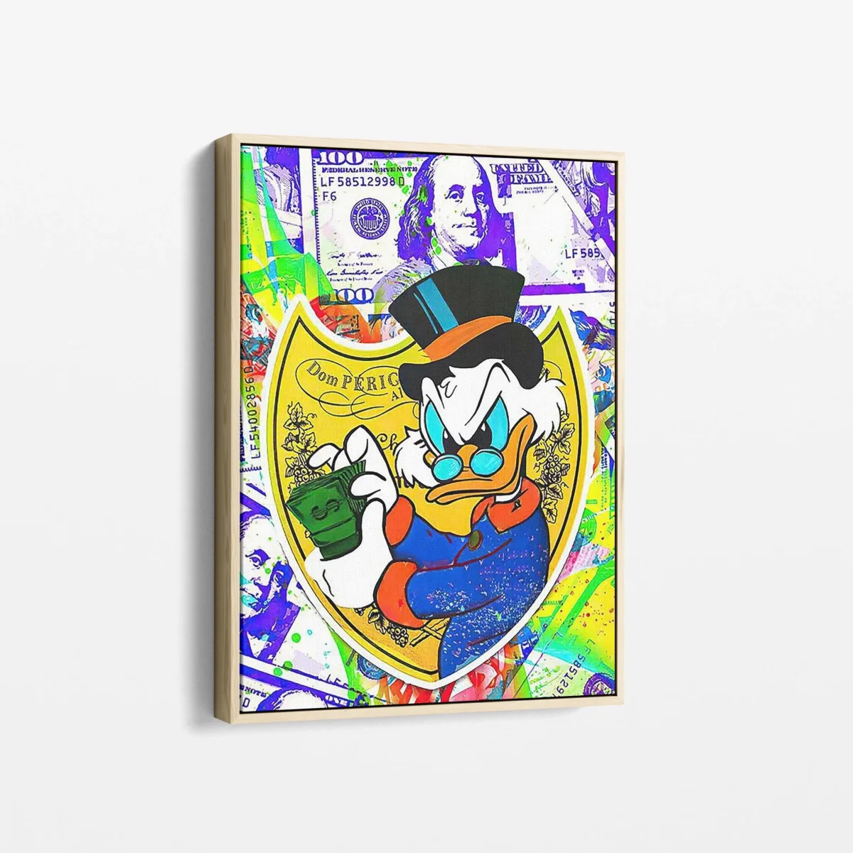 Tableau Pop Art "Fortune Canard" – Image 5