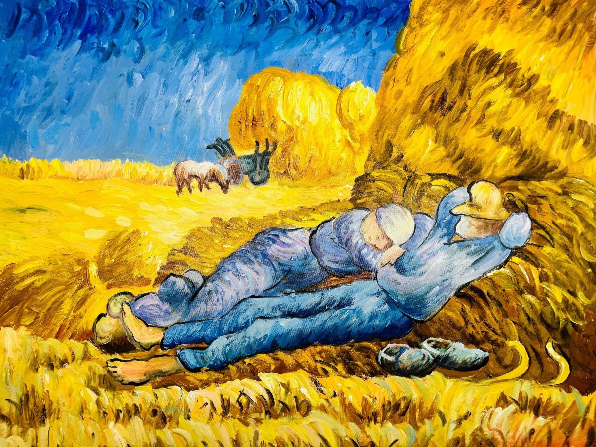 Reproduction peinture la méridienne