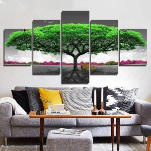 Tableau Arbre vert