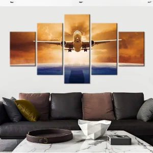 Tableau Avion au décollage