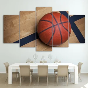 Tableau Basket, sur le parquet