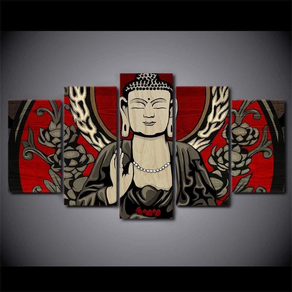 Tableau Bouddha Art déco – Image 3