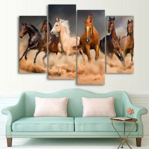 Tableau Chevaux sauvages
