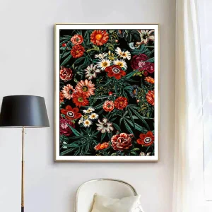 Tableau fleurs exotiques