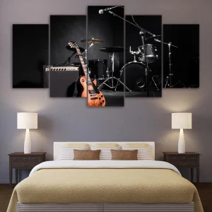 Tableau Guitare et batterie