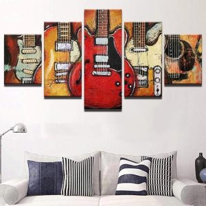 Tableau Guitares vintage