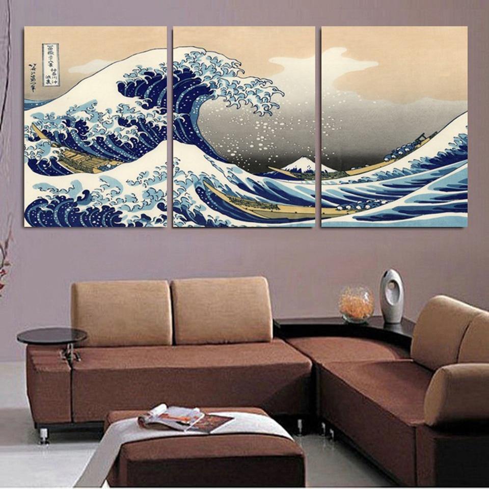 Tableau La grande vague de Kanagawa, Hokusai – Image 3