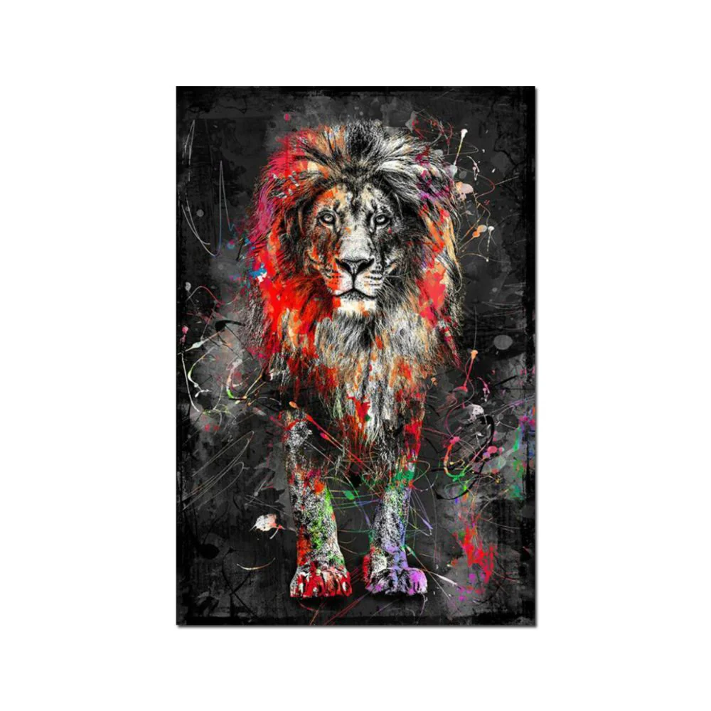 Tableau Lion Moderne – Image 4