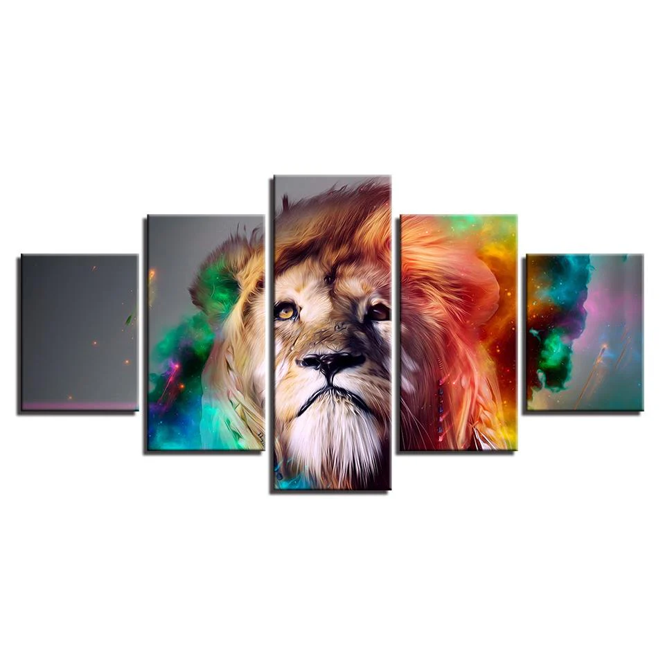 Tableau Lion mystique – Image 4