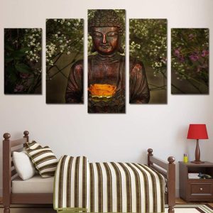 Tableau Lumière de Bouddha