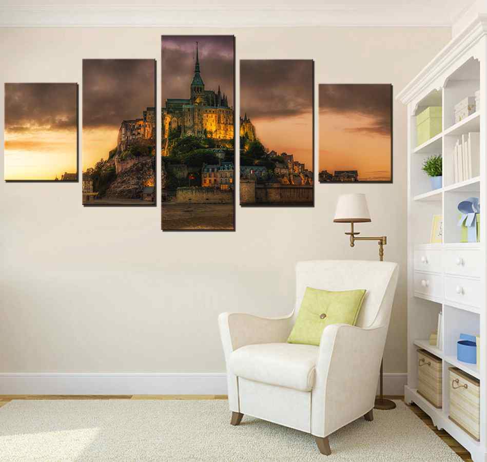 Tableau Mont Saint-Michel, France – Image 3