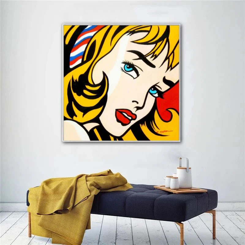 tableau pop art femme – Image 2
